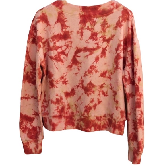 Anthropologie Tops - Anthropologie Pilcro Elayne Tie Dye Pullover Sweatshirt NWT Women’s Size X-Small